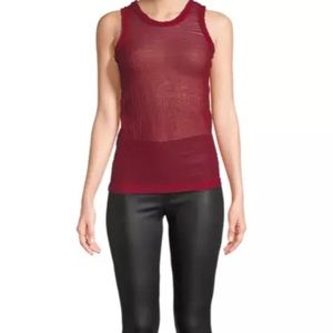 Helmut Lang sheer top size small